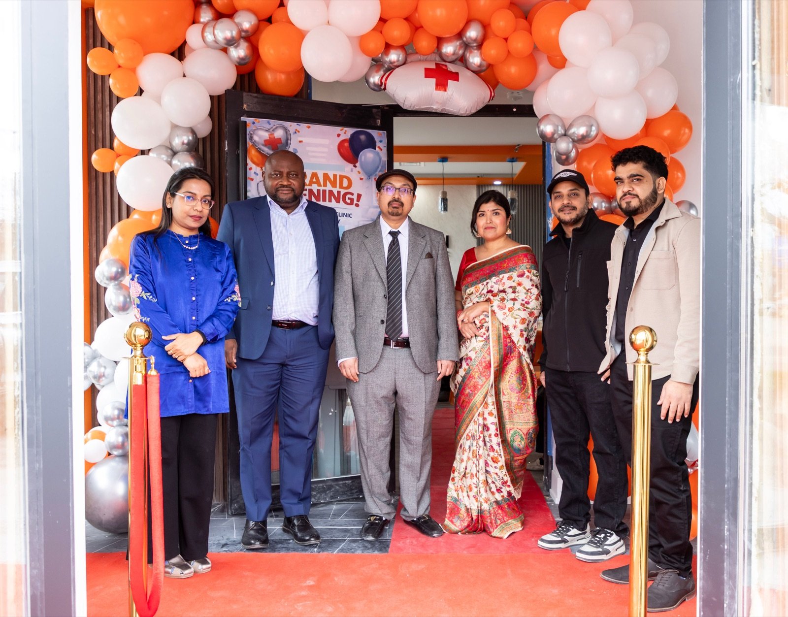 Danton Medical Clinic team at the Scarborough grand opening