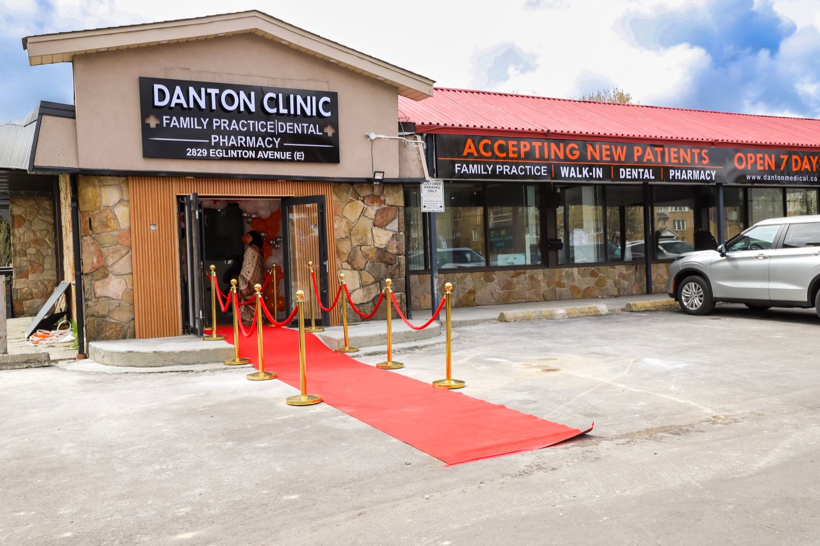 Danton Medical Clinic accepting new patients at 2829 Eglinton Avenue East